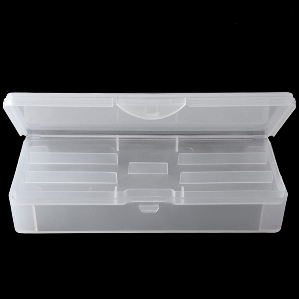 Providence Storage Case Double-layer Durable Plastic Manicure Tools Organizer for Nail Art