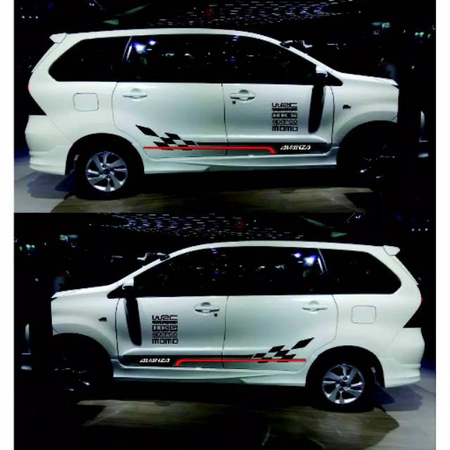 Stiker mobil cutting stiker keren Avanza keren