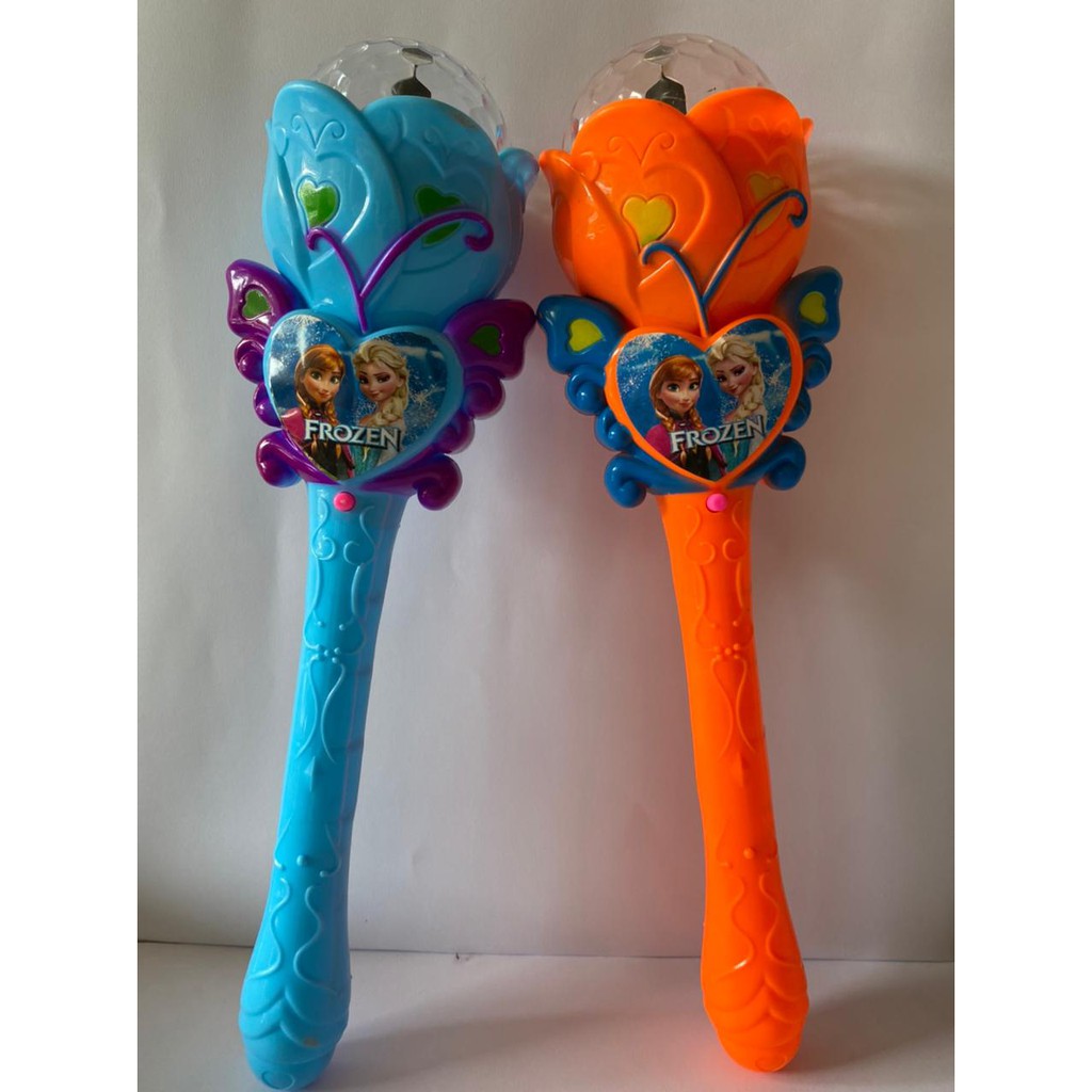 Mainan Tongkat Frozen Stick Lampu Nyala