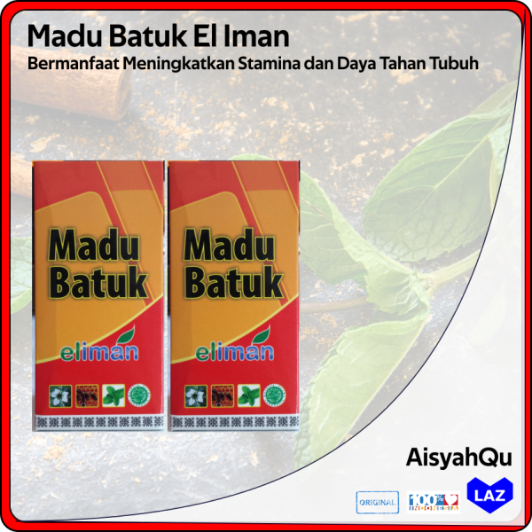 

[ 2 Botol @ 175 Gr ] Madu Batuk El Iman