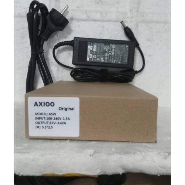 ORIGINAL Adaptor charger axioo delta 19v-3.42A for type MNC MLC NVE TVW NVG TVS NVS TLM Axioo Neon