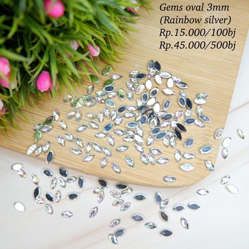 

GEMS OVAL 3mm