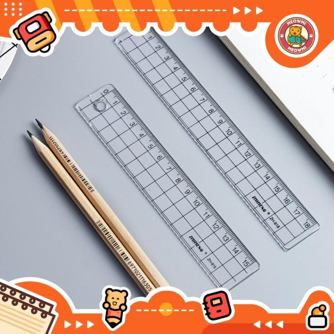 

#####] Penggaris bening RL0011 20cm