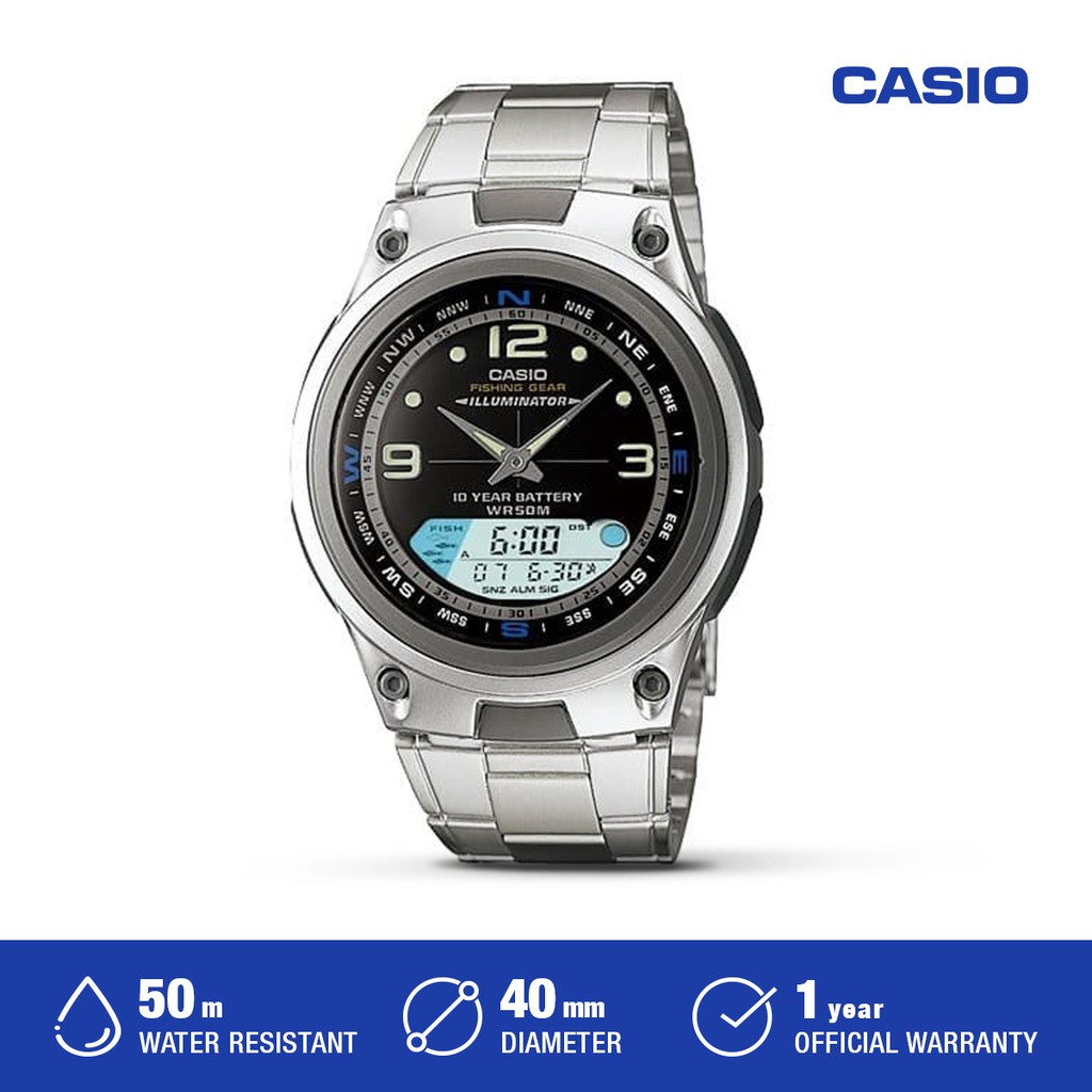 Jam Tangan Pria Casio AW-82D-1AVDF