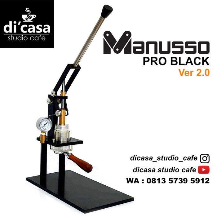 MANUSSO PRO SPECIAL - Hitam