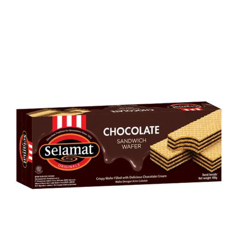 

Selamat Wafer Chocolate 198 gr