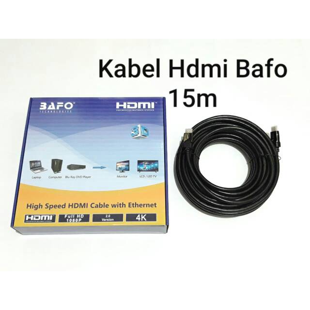 Kabel HDTV 2.0 Full HD 15m Bafo