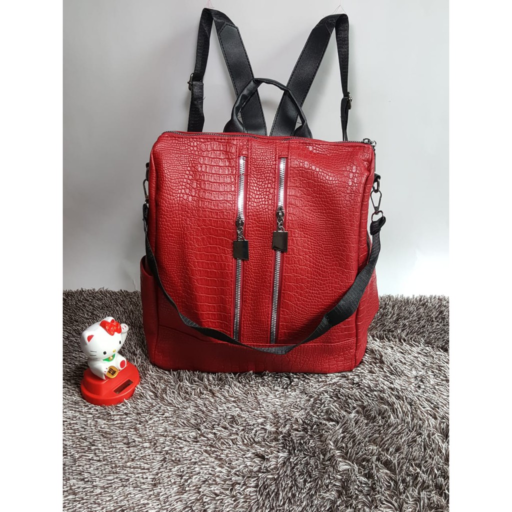 iBag GTF 205 !! TAS RANSEL TAS CROCO BACKPACK FASHION