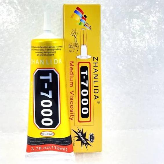 ➹ LEM Touchscreen LCD T-7000 110ml Besar / Lem T 7000 T-7000 110ml Black Alat Service ✹