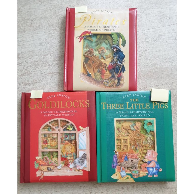 Preloved Buku Anak 3D Step Inside