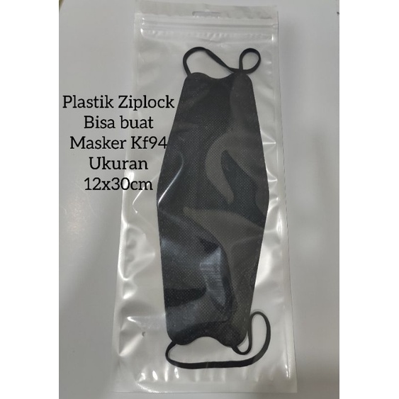 plastik ziplock bisa buat masker kf94
