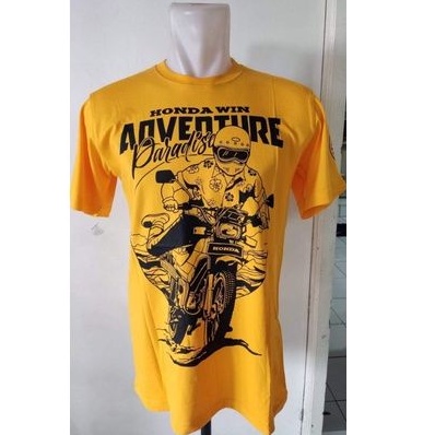 Kaos Motor Honda Win T-shirt Honda kaos Motor Vintage