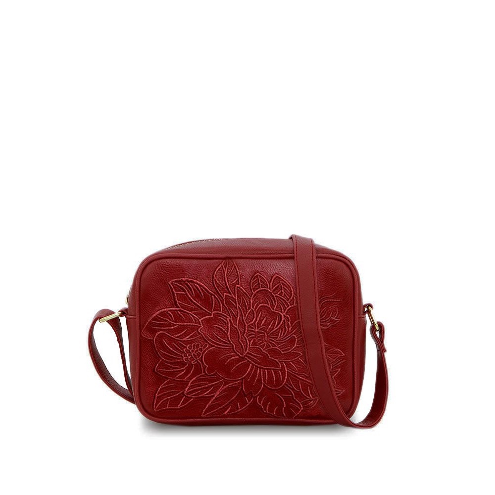 TAS SELEMPANG SOPHIE PARIS ROUXEN MAROON BAG T5923M2 IMPORT PREMIUM ORI DISKON MEMBER