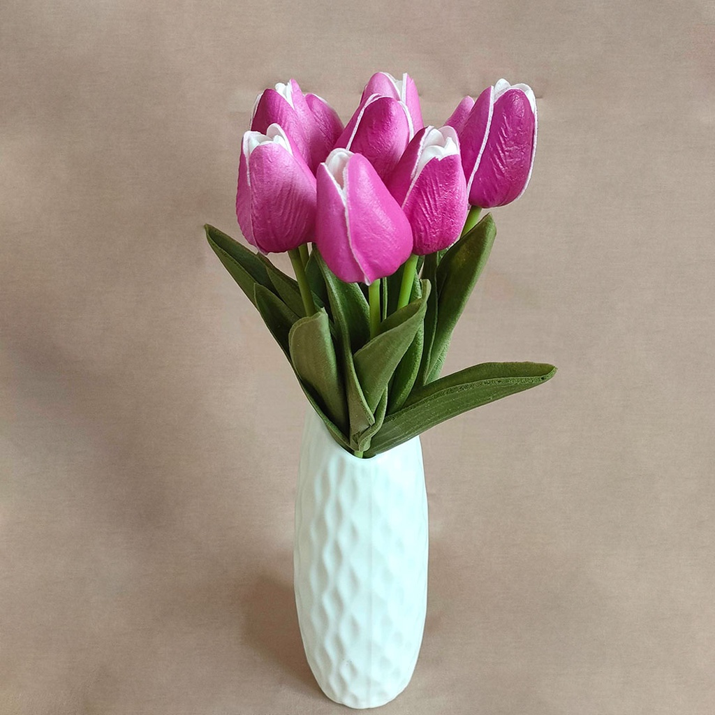 Artificial Flower Real Touch Tulip Bunga Kuncup Latex Plastik Hias Dekorasi