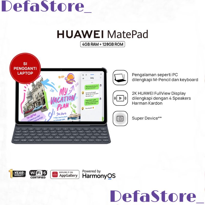 Huawei Matepad 2022 || Garansi Resmi