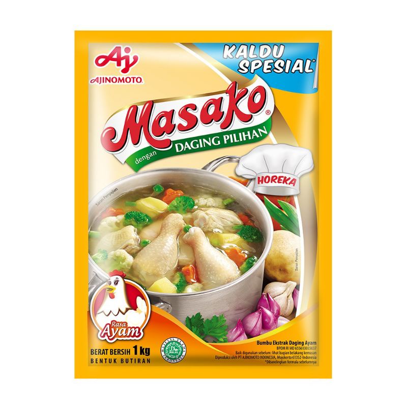 

Masako® Bumbu Kaldu Penyedap Rasa Ayam Kemasan 1 kg