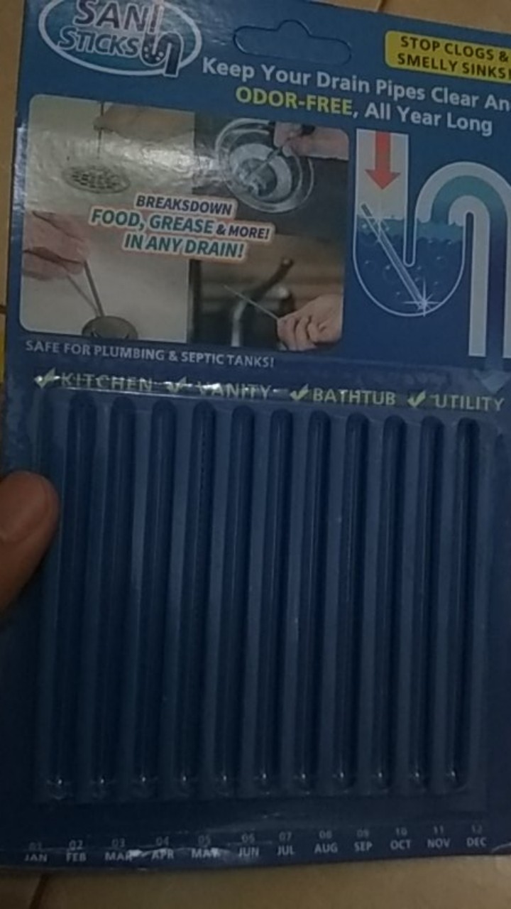 (mmb) Sani Stick Pembersih Saluran Pipa Air Anti Sumbat Dan Bau Wastafelpembersih