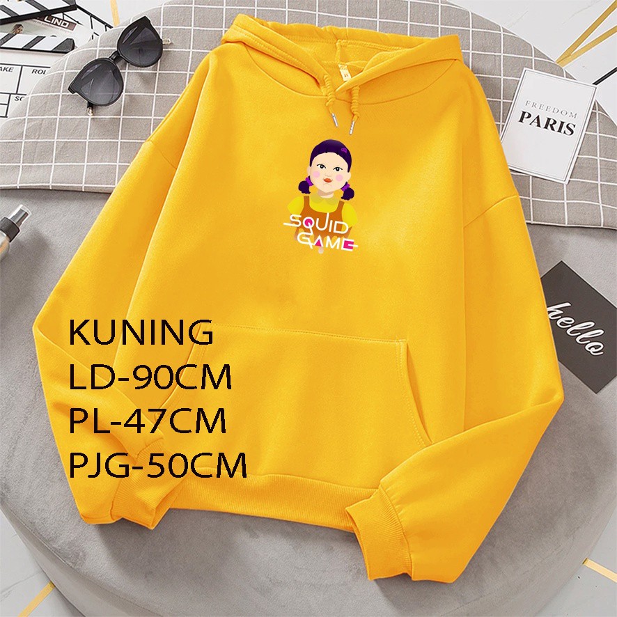 GSC - Sweater anak perempuan YOUNGHEE squid game baju sweter anak cewek cowok murah keren