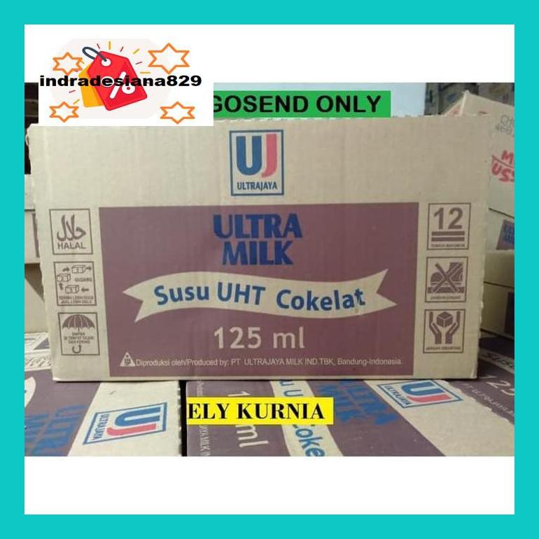 

S504Dpsum Susu Uht Ultra Milk Coklat 125 Ml Isi 40 Pcs Mkld50