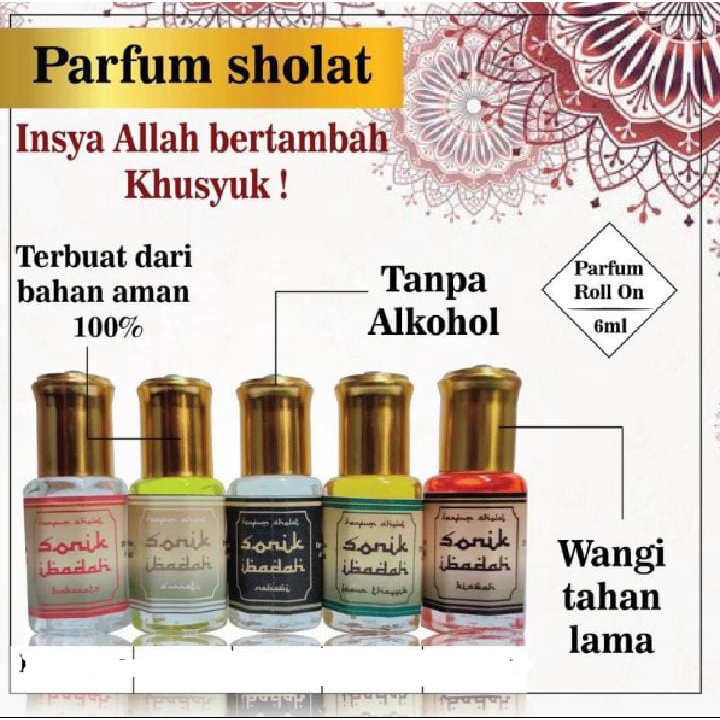 PARFUM SHOLAT MISK DUBAI PARFUM NON ALKOHOL 3ml