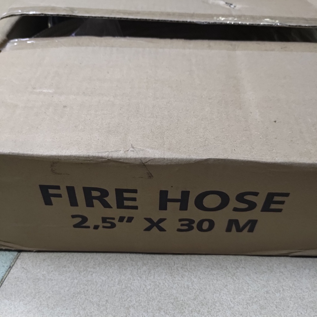 Fire Hose 2.5 x 30 M Selang Pemadam Coupling Kuningan 2,5 2,5x30 30M