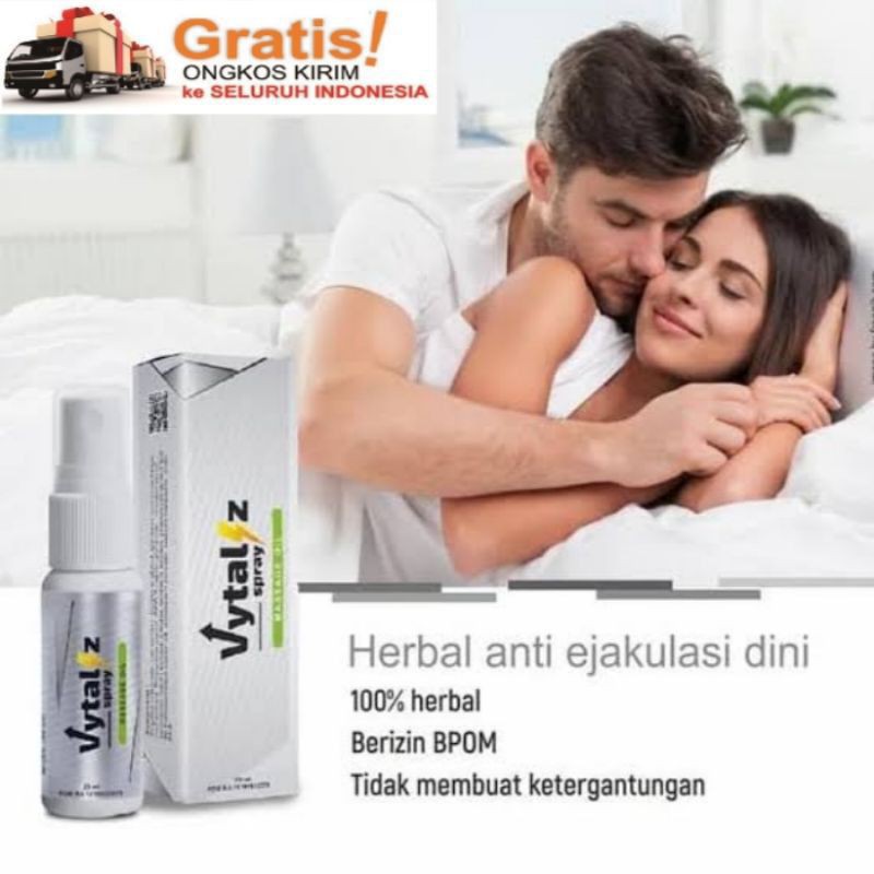 VYTALIZ SPRAY ASLI ORIGINAL HERBAL SEMPROT PRIA