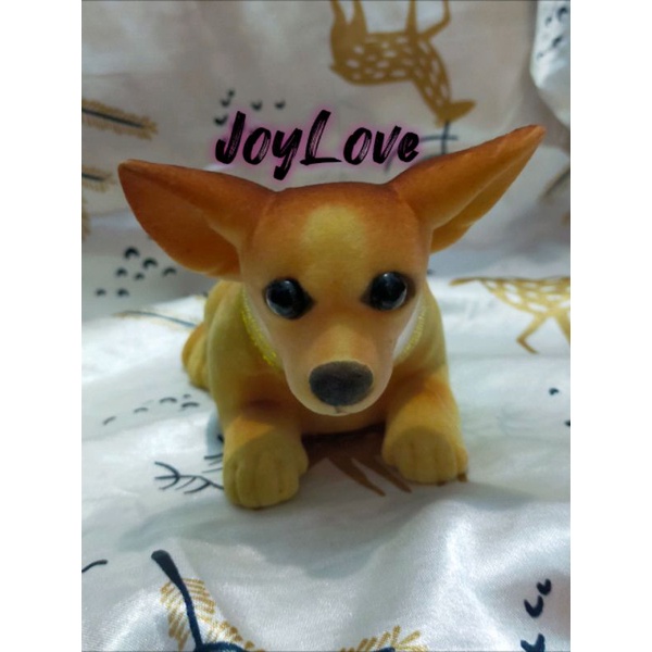 boneka kepala goyang anjing cihuahua