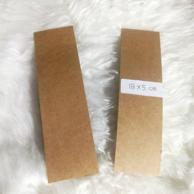 

Alas Aksesoris Kraft uk.18x5 cm isi 100 lembar