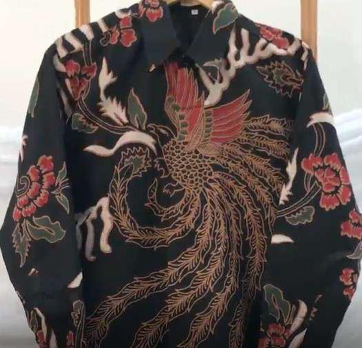 Kemeja Batik Solo Pria Lengan Panjang Aluna Alisan Antasena Prabu Premium Modern Slimfit Pcw 009