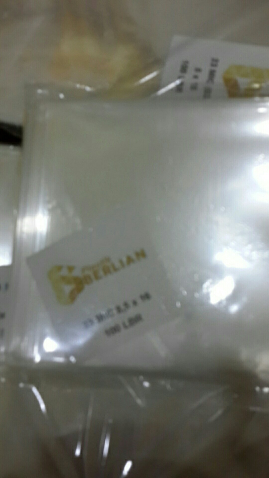 8,5 X 16 Cm Plastik Opp Tebal (100 Lbr) (lem/seal)