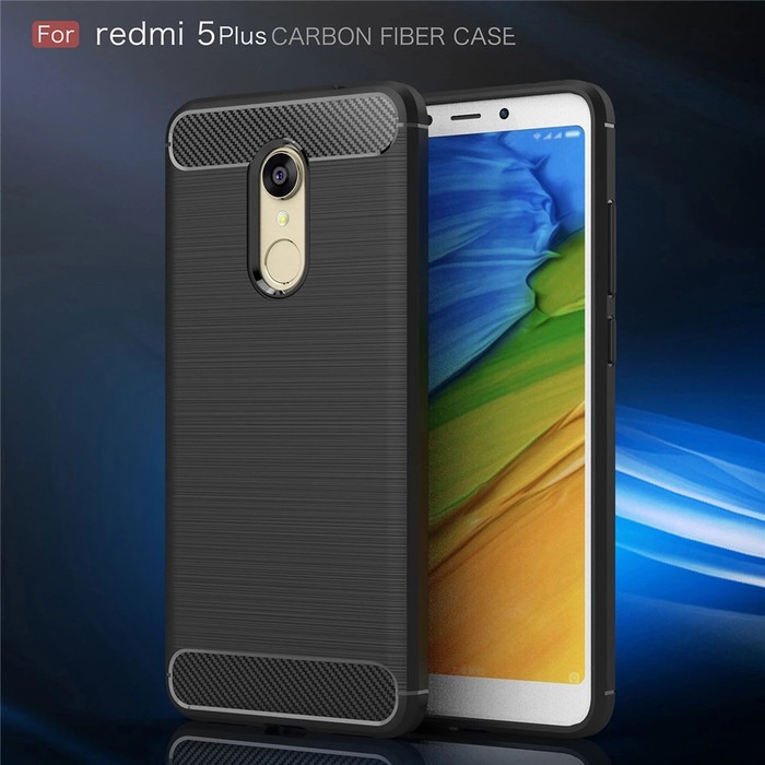 Xiaomi Redmi 5 Plus Carbon Fiber Likgus Ipaky Spigen TPU Case 0 Ulasan