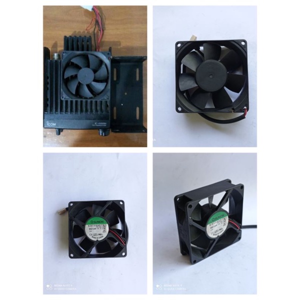 Kipas fan 8cm 12V 1.7W Sunon buat coolingfan aquascape pendingin radio