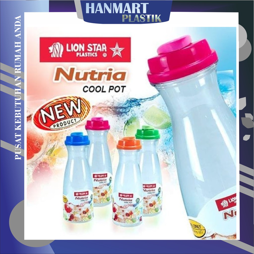 Lion Star Nutria Cool Pot 1.2 Lt L-25 / Botol Minum Kulkas
