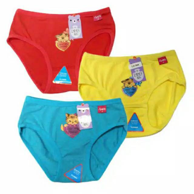 GROSIR (6 pc) celana dalam anak merek lydyly