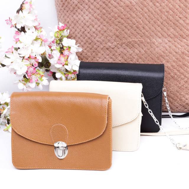 HARGA TERMURAH TAS  SELEMPANG  WANITA  SLING BAG GESPER 