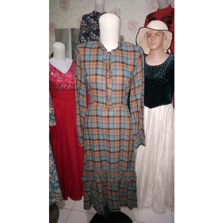 dress vintage flanel