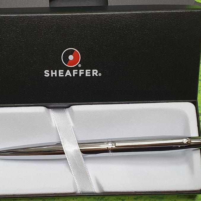 

Pulpen Sheaffer Original VFM Chrome Plated Rollerball Free Grafir Nama