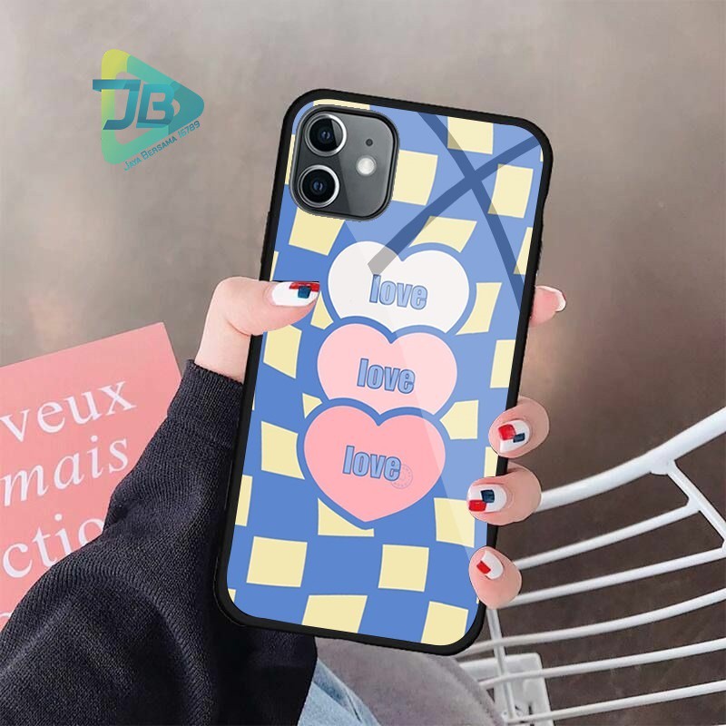 HARDCASE 2D GLOSSY CUTE OPPO VIVO XIAOMI SAMSUNG REALME IPHONE ALL TYPE JB5683