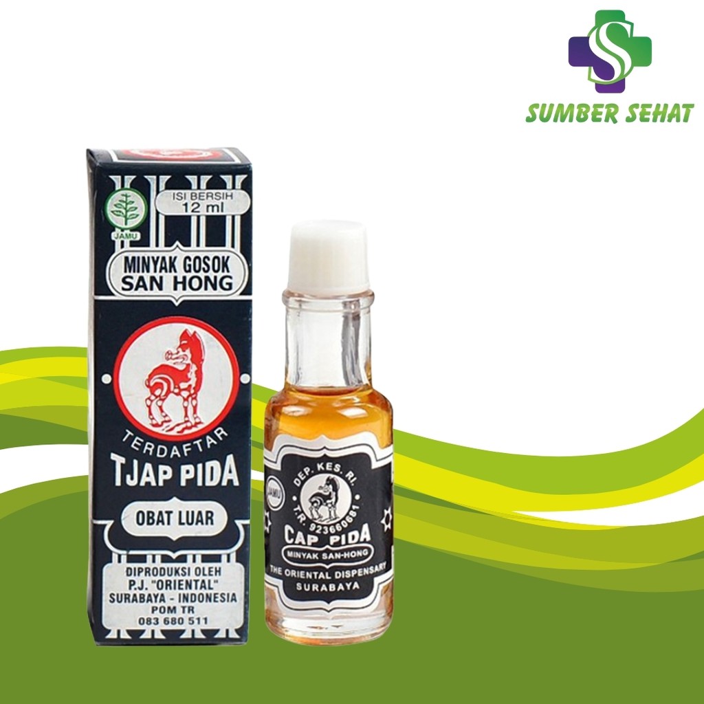 MINYAK SAN HONG CAP PIDA BOTOL 12 ML