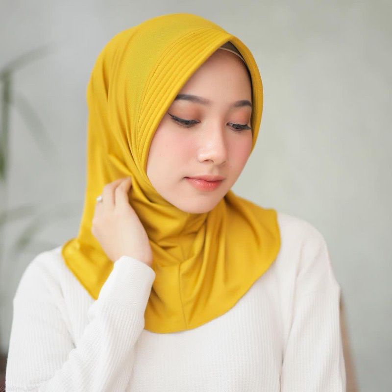 40+ WARNA HIJAB INSTAN SPORTY JERSEY PREMIUM JILBAB JERSEY JILBAB