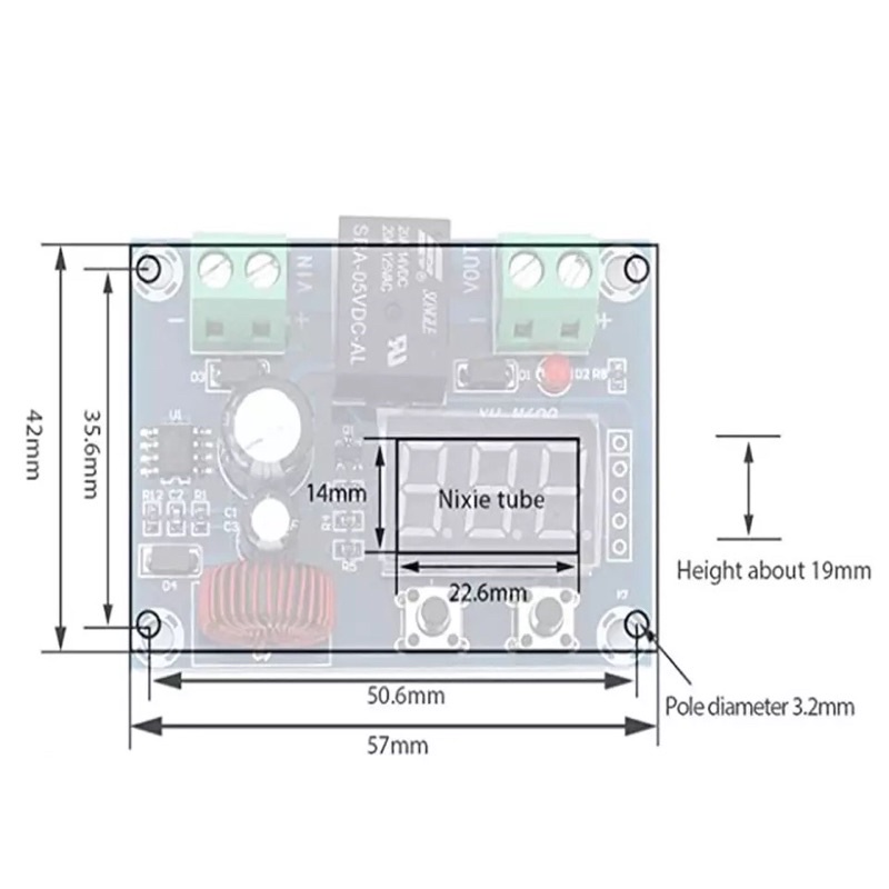 LVD XH-M609 XH M609 Low Voltage Disconnect Discharge Protection Battery