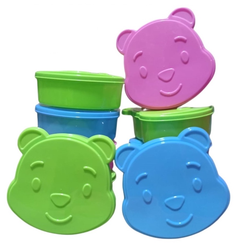 Misting Bekal Anak - Lunch Box Kecil - Wadah Makanan - Tempat Bekal Anak motip micky