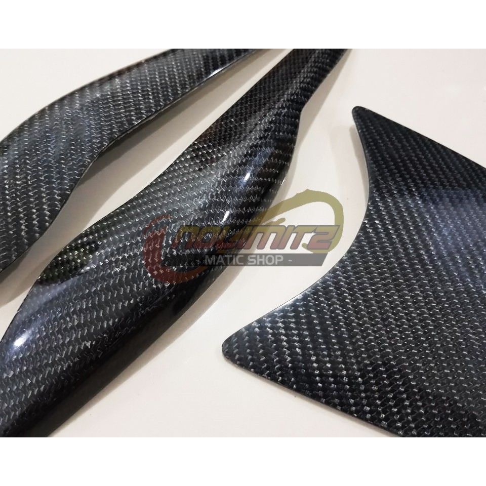 Cover Pelindung Behel Begel Carbon Kevlar Honda PCX 150 Lokal