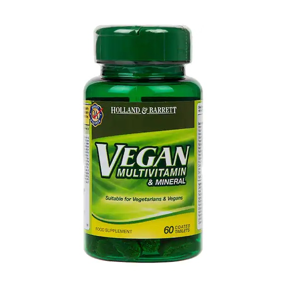 Holland & Barrett Vegan Multivitamin & Mineral 60 Caplets