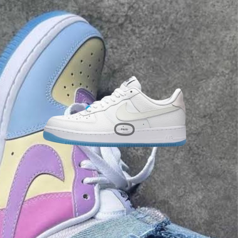 NIKE AIR FORCE 1 LOW LX UV REACTIVE"DA8301-100" (BNIB)