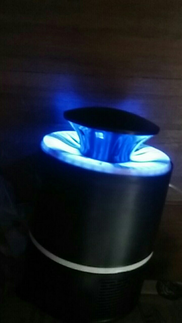 Perangkap Nyamuk Jebakan Lalat Kipas Lampu Led Uv Ultraviolet Elektrik