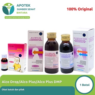 Jual [GRATIS ONGKIR] Alco Drop/Alco Plus/Alco Plus DMP Obat Pilek dan