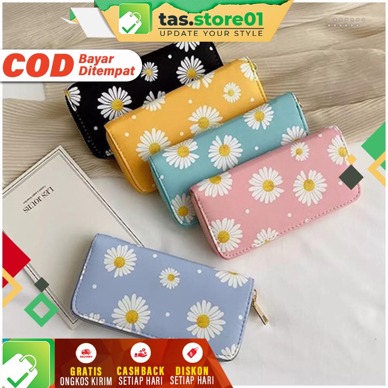 Dompet Panjang Wanita Murah Tempat Uang Model Cluth Clutch Cewek Kulit Sintetis Tebal Berkualitas