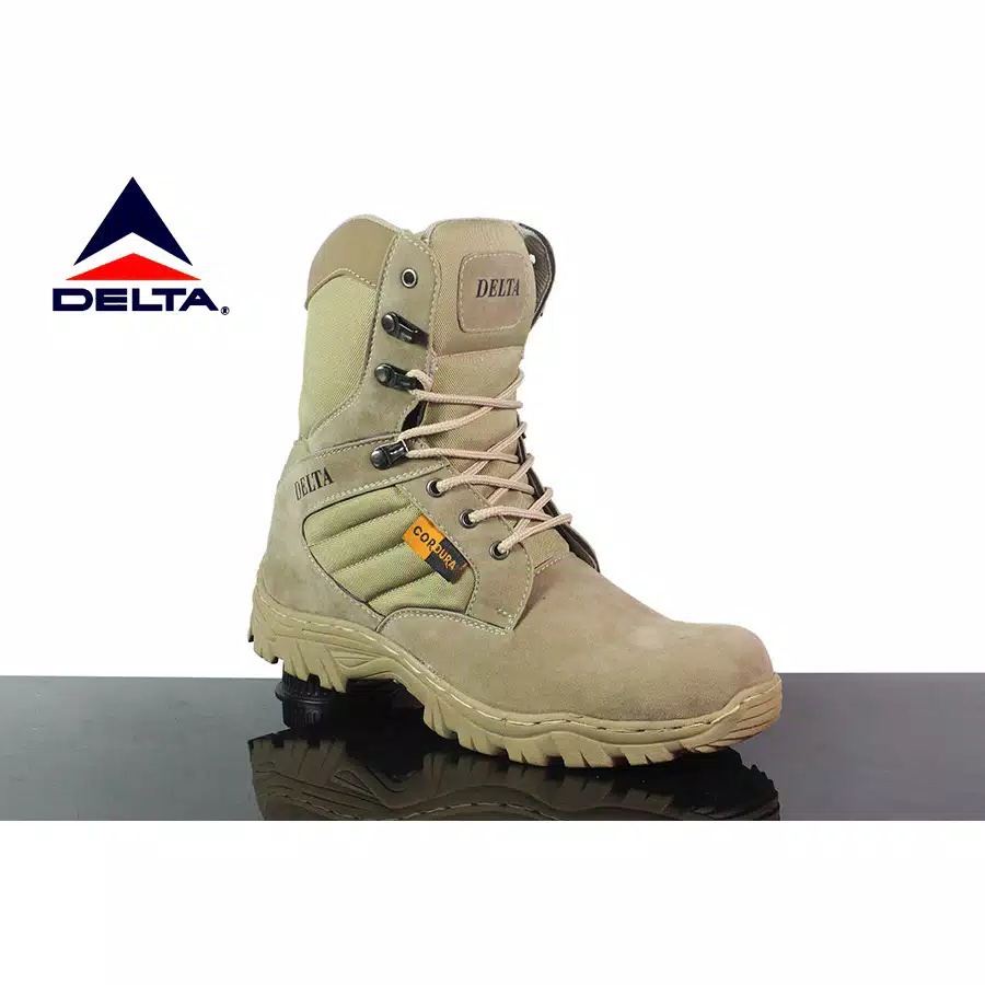 SEPATU BOOT UJUNG BESI PRIA DLTA CORDURA GURUN USA BOOTS SEFTY