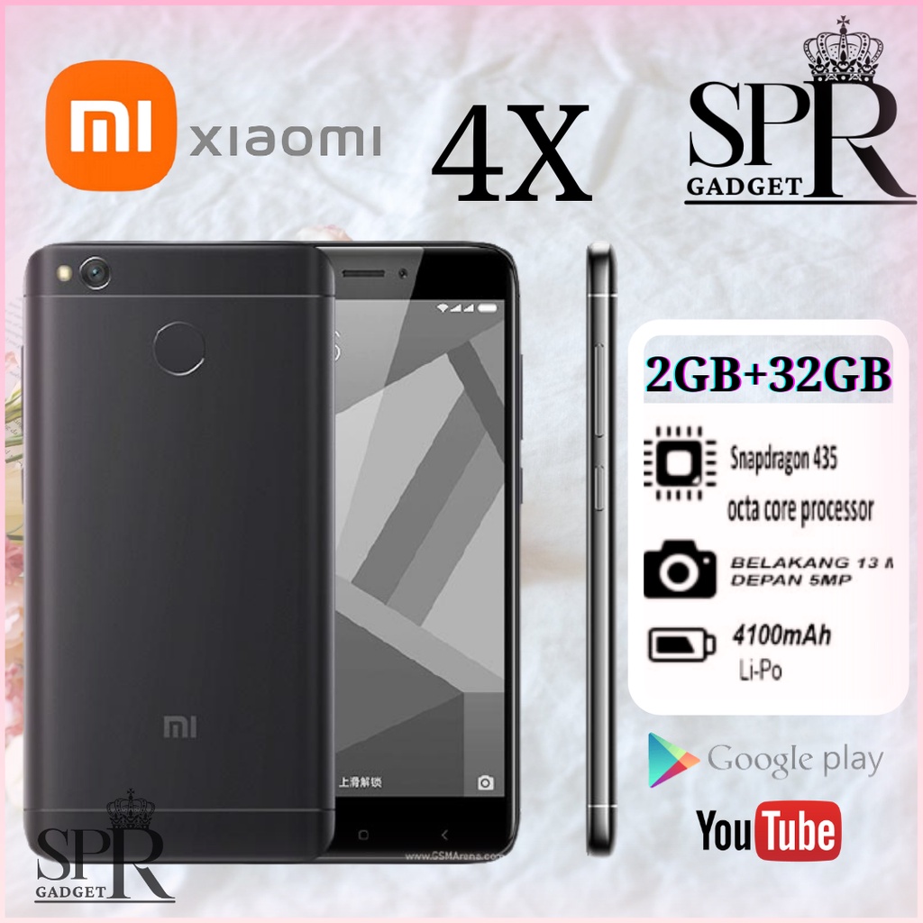 HP MURAH Xiaomi Redmi 4X ram 2/16Gb